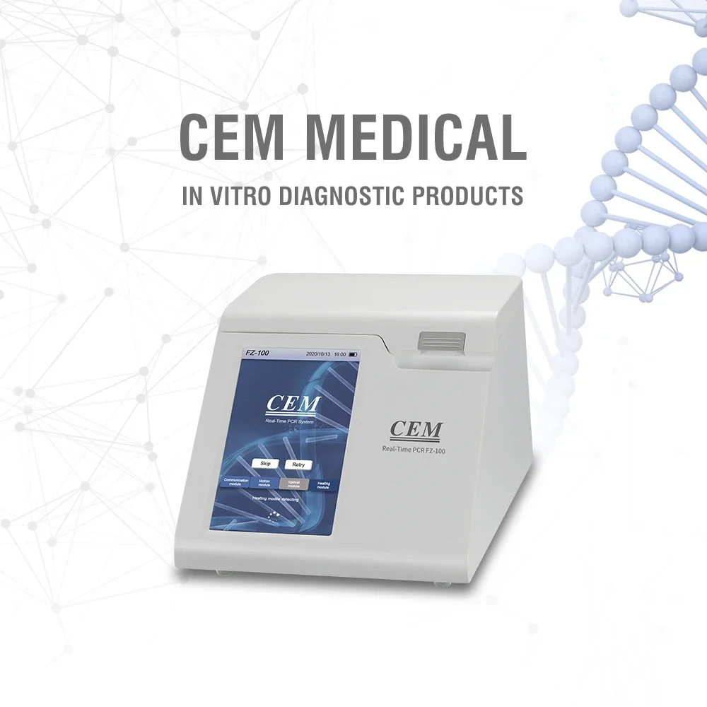CEM FZ-100 China Quality 16 Samples PCR Detection System RT PCR Machine Real Time