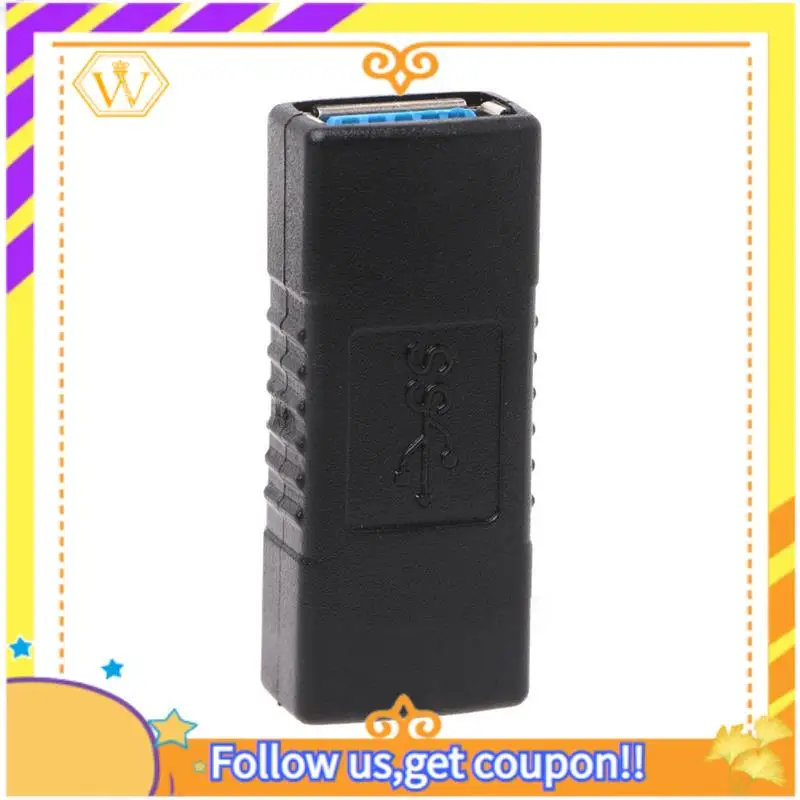 

A01K-20Pcs USB 3.0 Type A Female To Female Adapter Coupler Gender Changer Connector