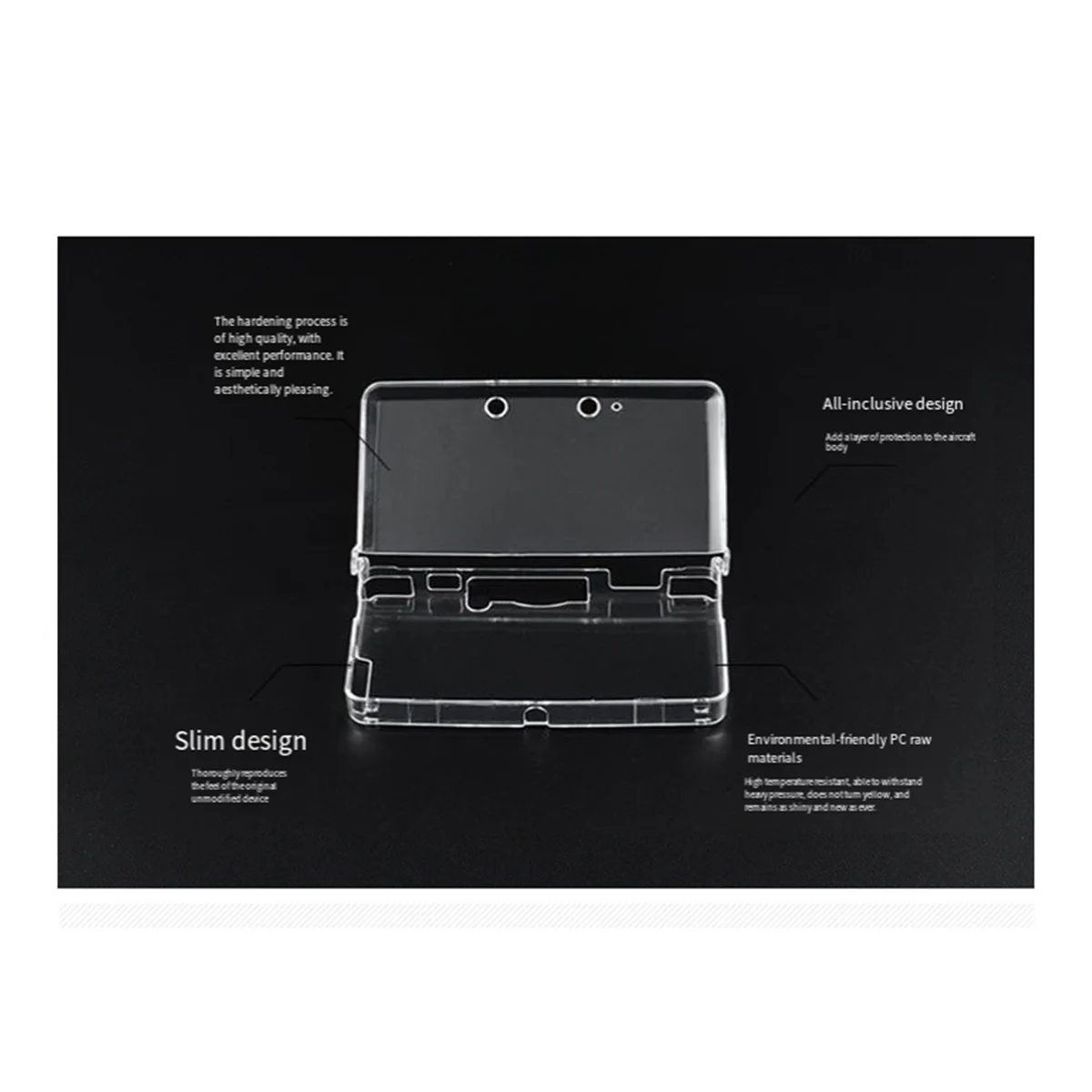 A72P Crystal Clear Hard Case for Protective Transparent Shell Design