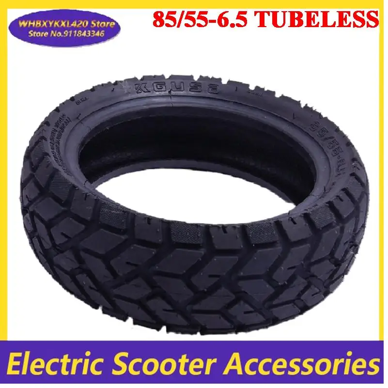 

Premium 85/55-6.5 tubeless vacuum tire for electric scooter maintenance and upgrades