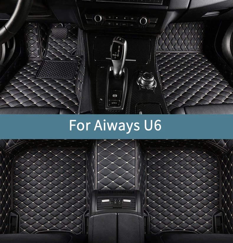 

Custom Car Floor Mats For Aiways U6 2021 2022 2023 2024 2025 2026 Floor Mats For Cars All Weather Waterproof Full Set