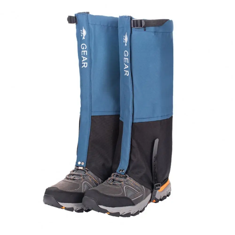 Waterproof Leg Gaiters Leg Gaiters Breathable Water-resistant Leg Gaiters Adjustable Snow Boot Guards for Camping Hiking Durable