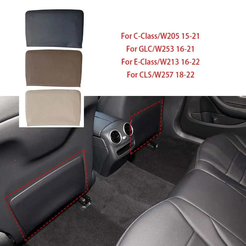 

Car Seat Back Panel Leather Backrest Storage Pocket Cover For Mercedes Benz C E GLC CLS Class W205 W213 W253 W257 2059105320