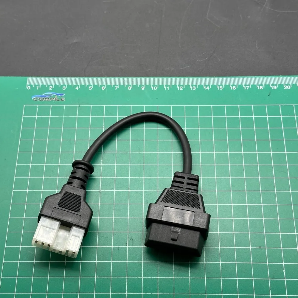 For Mitsubishi 12pin OBD1 OBD2 Connector 1pcs