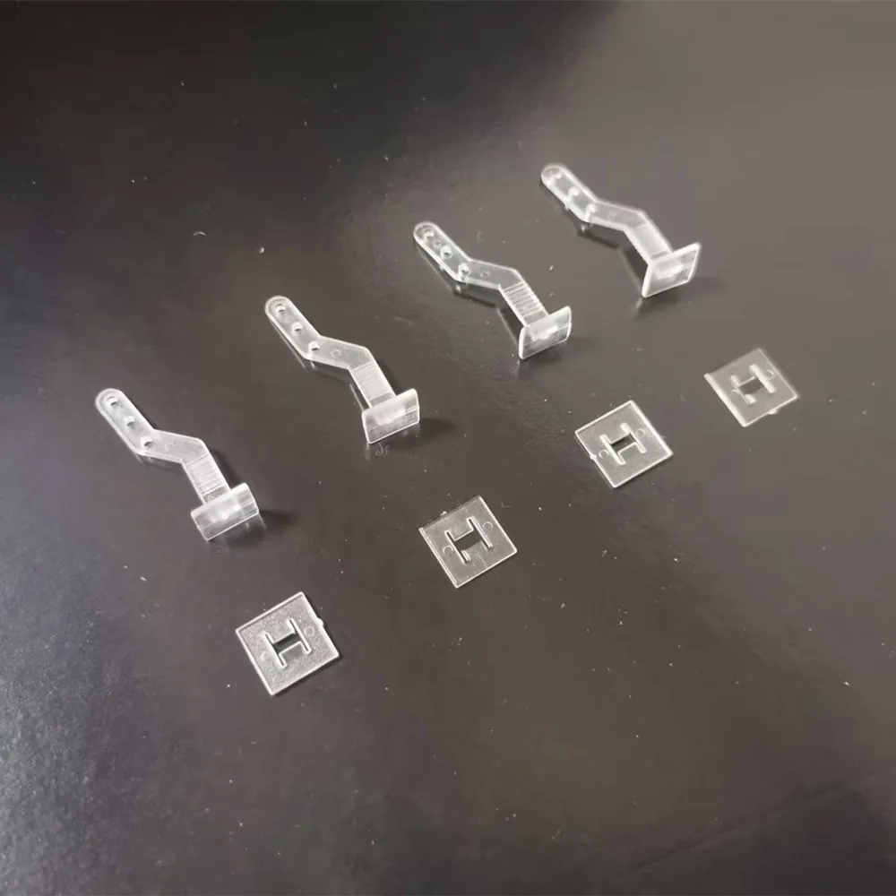 10 Pcs PC Mini Ultra Light Horns 10x10x33 3 Hole RC Airplanes Parts Electric Planes Foam Model Accessories PARTS