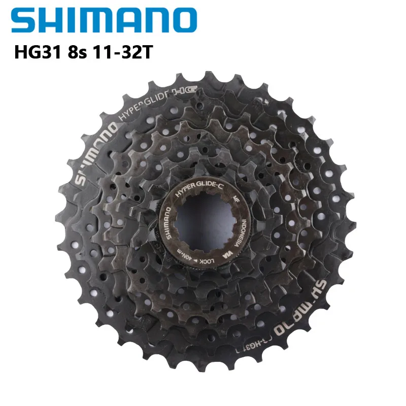 Shimano HG200 HG31 8 Speed Cassette HG51 HG41 MTB Mountain Bike Bicycle K7 HG50 Road Bike Freewheel 8s 11-32T Bicycle Parts