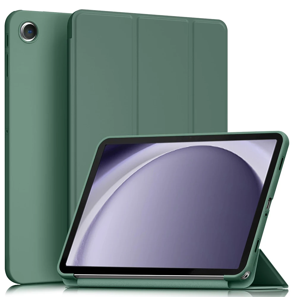 Silikonhülle für Samsung Tab A9 A11 Plus 11 Zoll, Tab A9 A11 8,7 Zoll, S6 Lite 10,4 Zoll, A8 10,5 Zoll, A7 Lite 8,7 Zoll, mit Auto-Wake/Sleep-Funktion
