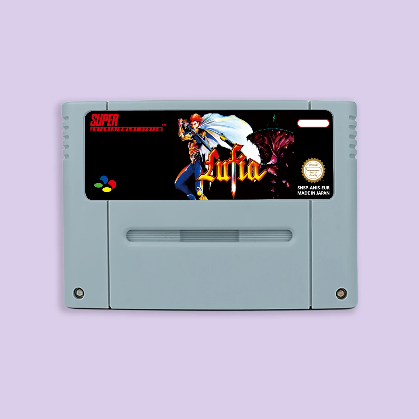 Lufia e a Fortaleza da Perdição 2 -Rise of the Sinistrals, jogo RPG para SNES, 16 Bit, EUA, NTSC ou EUR PAL cartucho de videogame