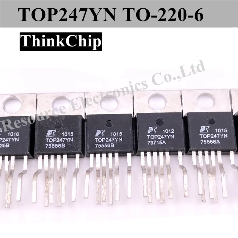 (10pcs) TOP247YN TO-220-6 Extended Power Integrated Off-line Switcher TOP247Y TO220 TOP247 TOPSwitch-GX Family