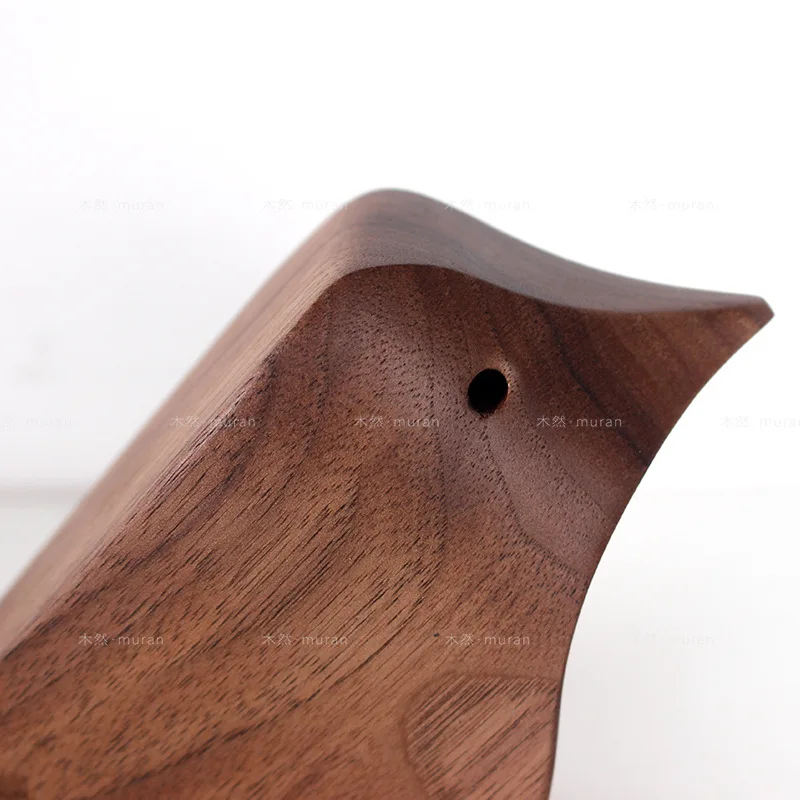 Ins الشمال نمط ديكور المنزل الحلي الخشبية الحرف اليدوية الأوروبية خشب متين الطيور الحلي الإبداعية