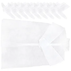 Vêtements expérimentaux à manches longues pour adultes, combinaison de manteau de laboratoire scientifique, tissu non tissé respirant, poulet, 10 pièces