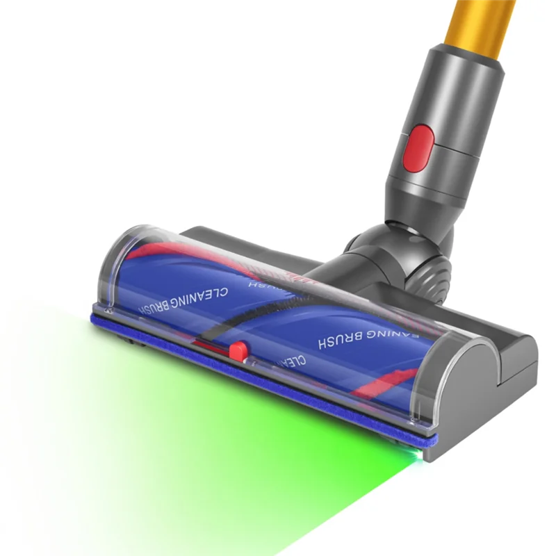 رأس محرك مباشر EAS مع مصابيح أمامية LED لـ Dyson V7 V8 V10 V11 V15 رأس محرك مباشر فرش تنظيف الرأس سريعة التحرير