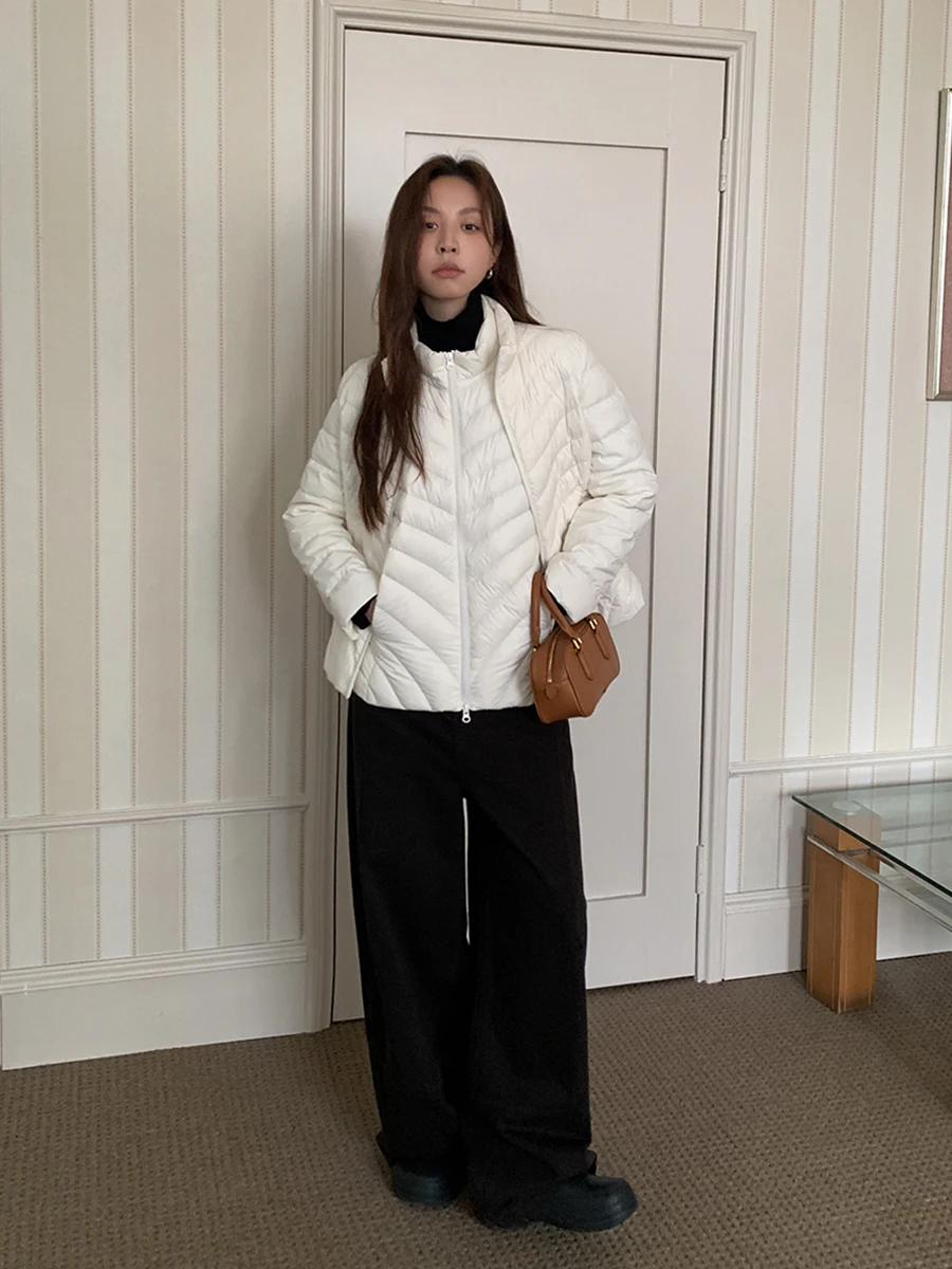 

Cloud-Like Lightweight down Vest Warmth Guaranteed Miu Sle Women's Jaet Comfortable Fit Long Sve Zipper Closure Casual...