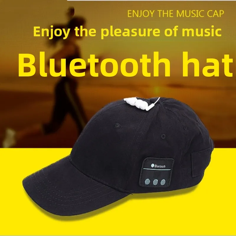 

2025 Техническая Bluetooth-колонка, беспроводные наушники, спортивная шапка, уличная музыкальная и звонок, шляпа с защитой от ультрафиолета, дышащая музыкальная шапка Y2k