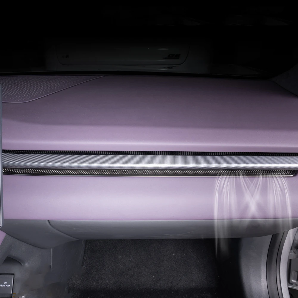 Fit For Xpeng Xiao Peng P7 2024 2025 Passenger Air Conditioning Vent Cover Decorative Sticker Dedicated Interior Accessories