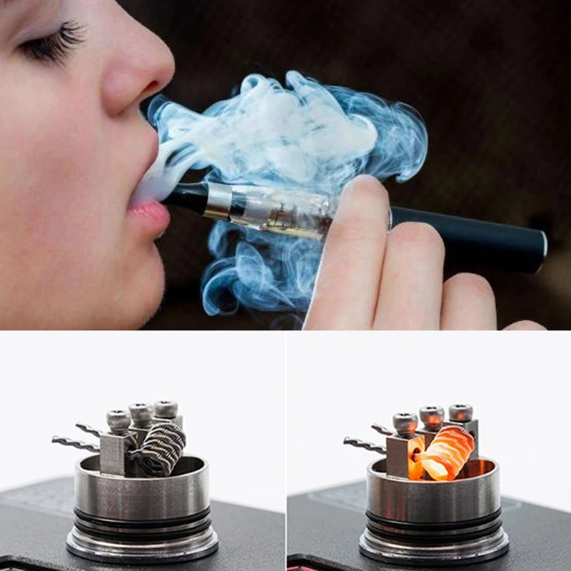 لفائف القراصنة المصنوعة مسبقًا ، أداة A1 ، مزيج لفائف ملتوية لخلية RDA RBA Atomiz ، خلية النمر الرباعية الغريبة ، 48