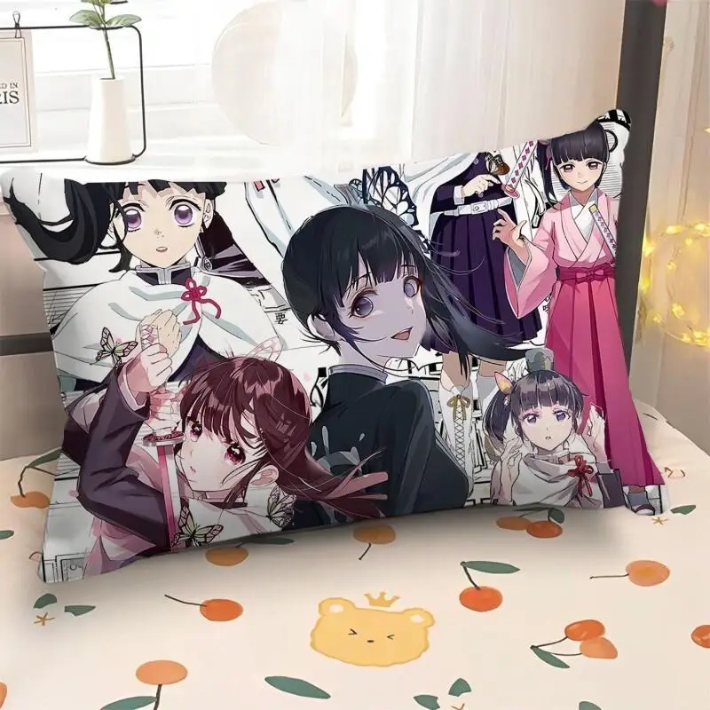 

Demon Slayer Anime Kamado Tanjirou Cushion Pillow Cartoon New Patchwork for Anime Fans Room Sofa Bed Nap Comfortable Decorative