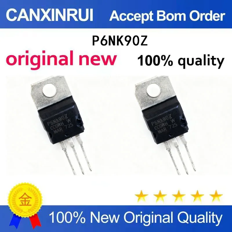 

(5-100 Pieces) STP6NK90Z P6NK90Z TO-220 brand new in stock