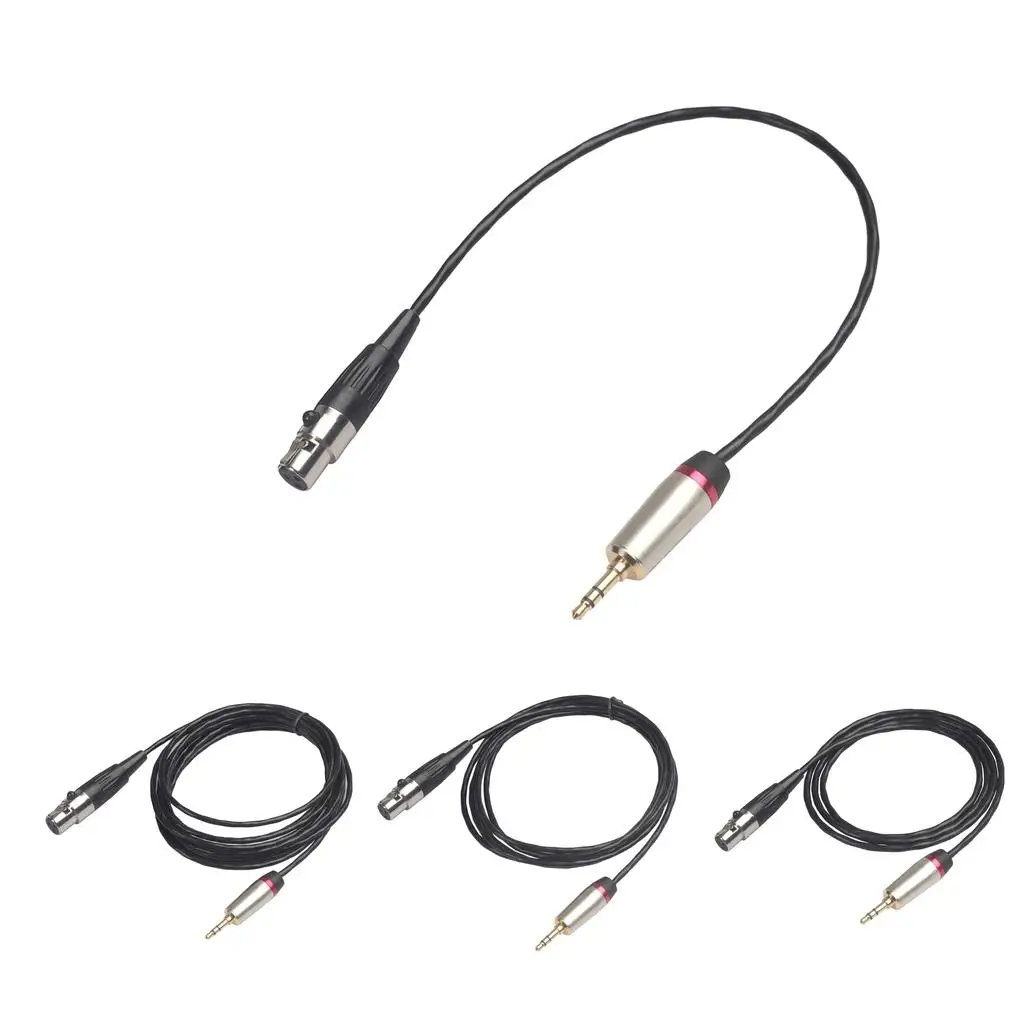 3.5mm Stereo Cable to XLR Female 3 Pin Male Interconnect Cable