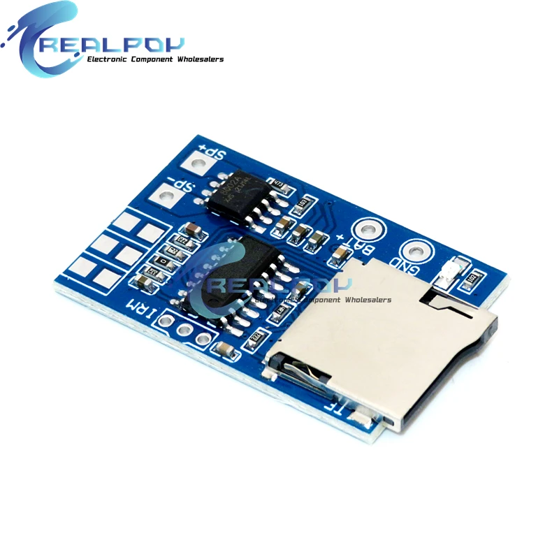 GPD2846A TF Card MP3 Decoder Board 2W Amplifier Module for Arduino GM Power Supply Module