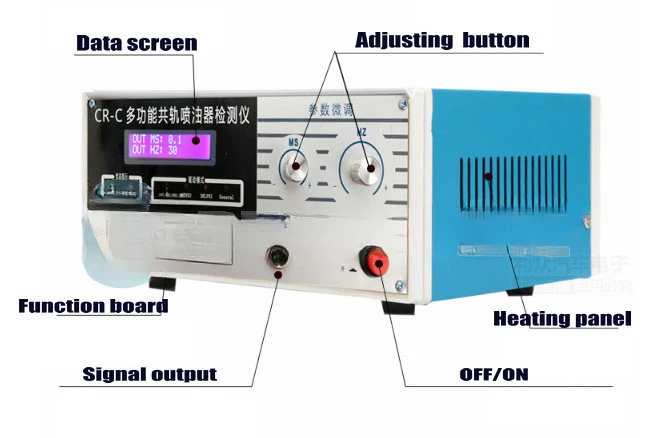 CR-C electric injector tester common rail injector tester multi-function diesel electromagnetic injector tester