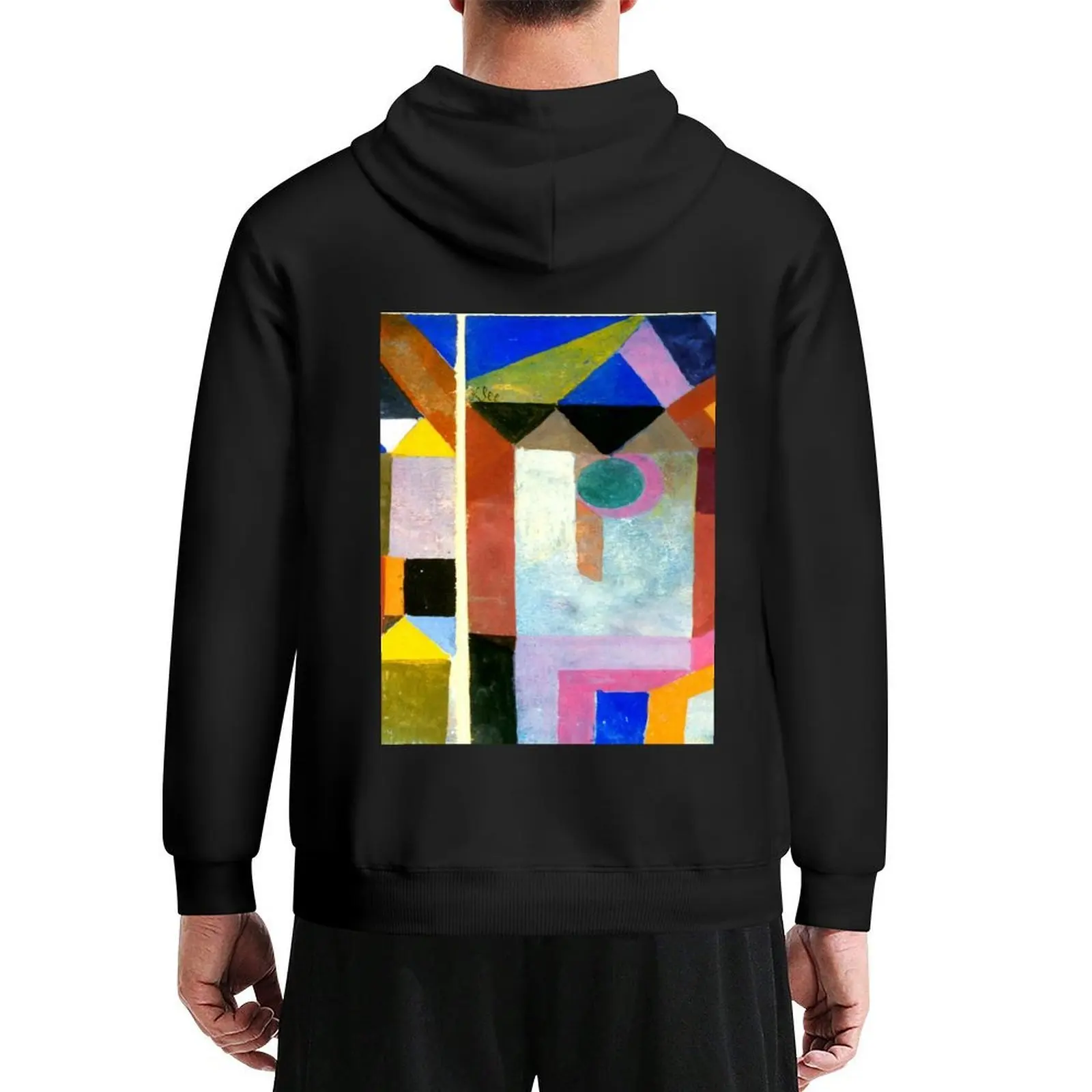 

Paul Klee Colorful Architecture Klee-inspired Fine Art Hoodie winter clothes men's sweat-shirt hoodies and sweatshirts new