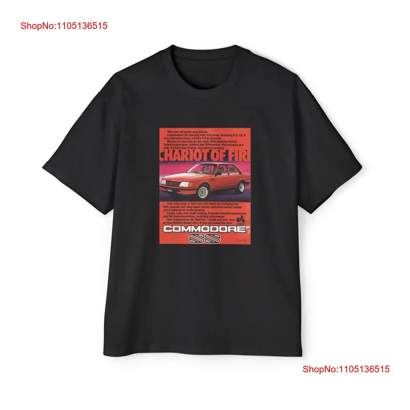 Holden Commodore VH SS Vintage T Shirt vintage Washed Versatile designer clothes Top For Everyday Wear graphic Breathable homme