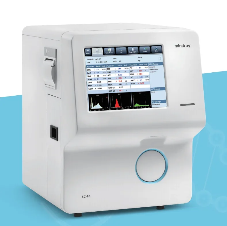 Mindray 3 Part Hematology BC-10 Fully Automatic Blood Analyzer