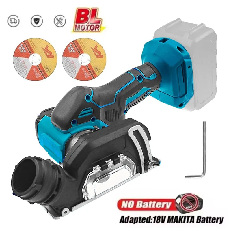 

Electirc CUT OFF Tool Cordless Mini Angle Grinder 3 Inch Cutting Circular Saw Machine Power Tools for Makita 18V Battery