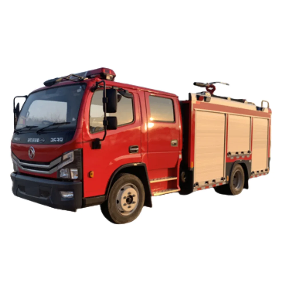 

Dongfeng 165HP 4cbm 4X2 Water Foam Tank Truck Fire Fighting Truck