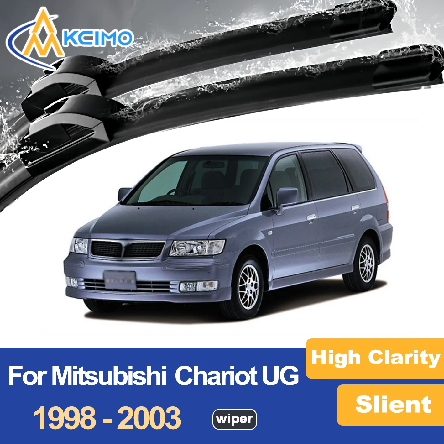 

Premium Wiper Blades for Mitsubishi Chariot UG 1998-2003 Streak Free Durable Clear Visibility