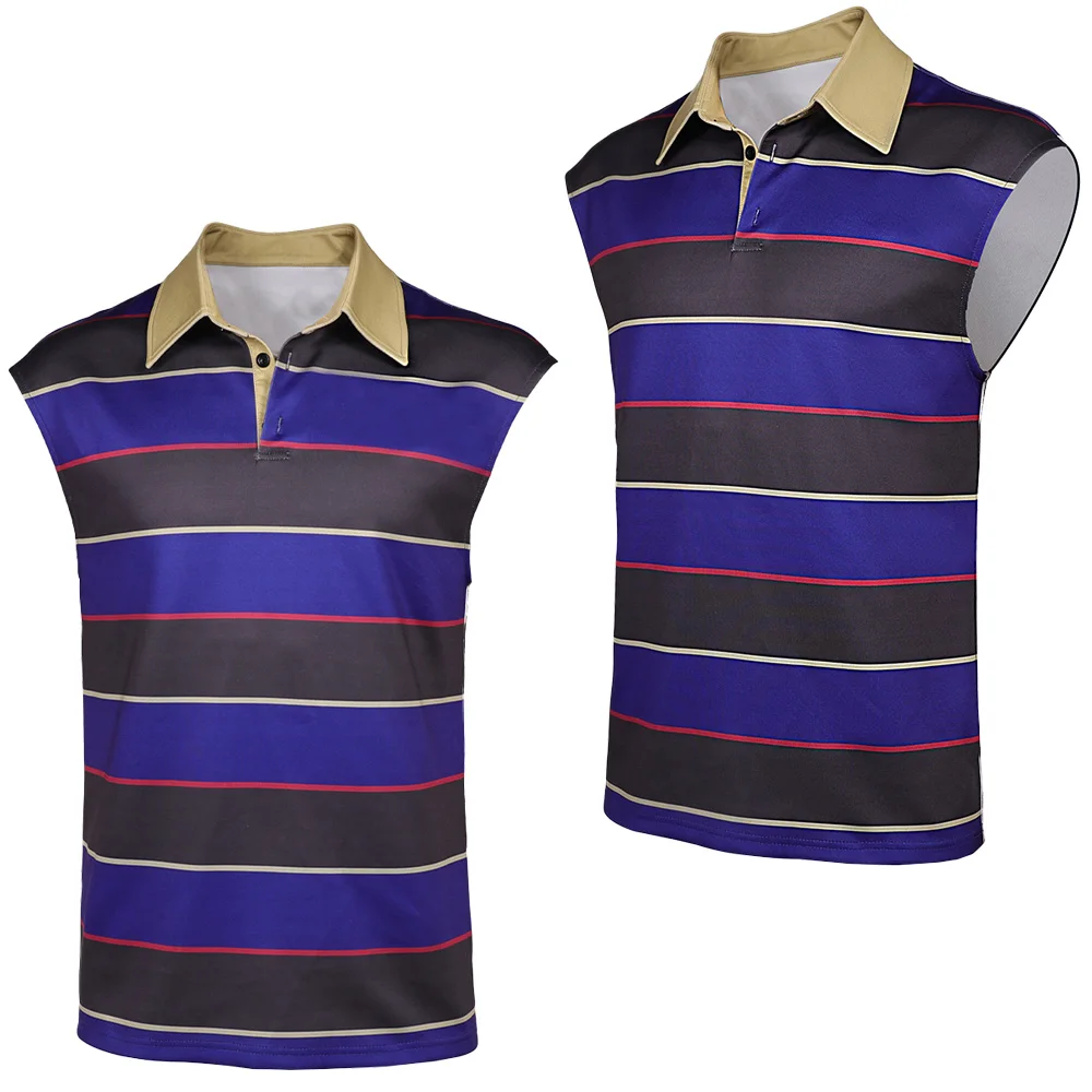 2025 TV ST 5 مايك ويلر الأرجواني سترة ملابس الرجال هالوين كرنفال حفلة تمويه للذكور هالوين كرنفال وتتسابق البدلة