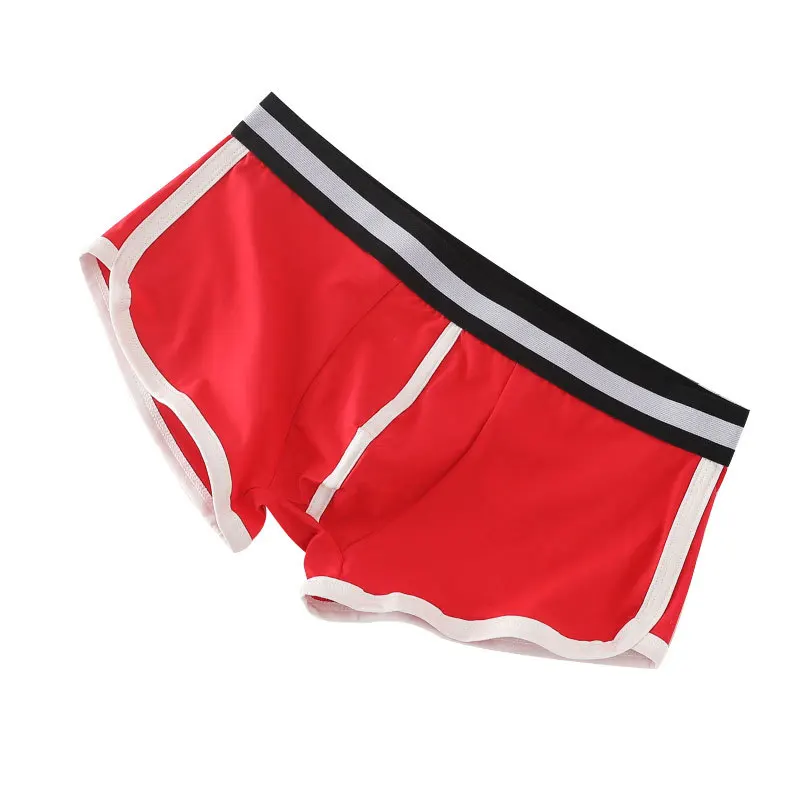 New men\'s underwear trendy boxer briefs personalized breathable and comfortable mid-waist boxer shorts