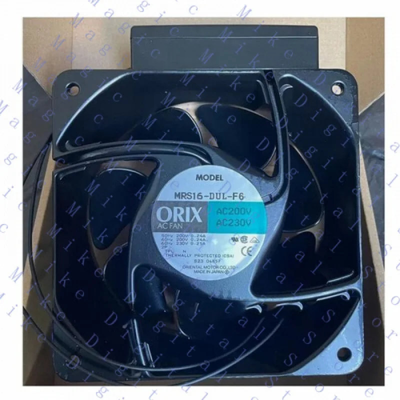 

UU ДЛЯ MRS16-DUL-F6 ORIX Вентилятор AC200/230 В 0,24 А 160*160*62 мм
