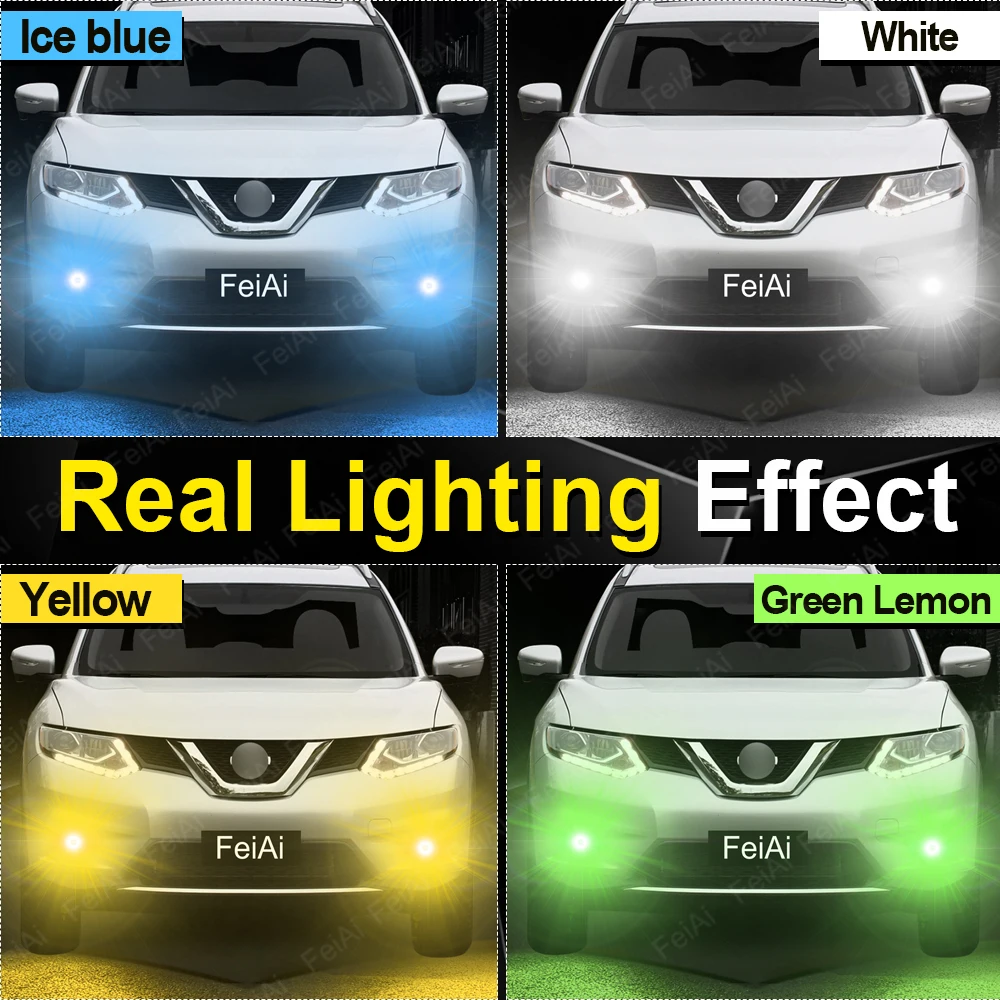 For Nissan Rogue T31 T32 T33 Fog Light LED Front Fog Light 2007-2022 Rogue Tuning Accessories 2012 2013 2014 2015 2016 2017 2018