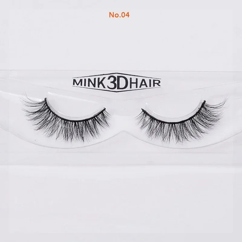 1 Pair 3D Mink Eyelashes Handmade False Eye Lashes Thick Natural Fashion Beauty Makeup Tools Cosmetics Products