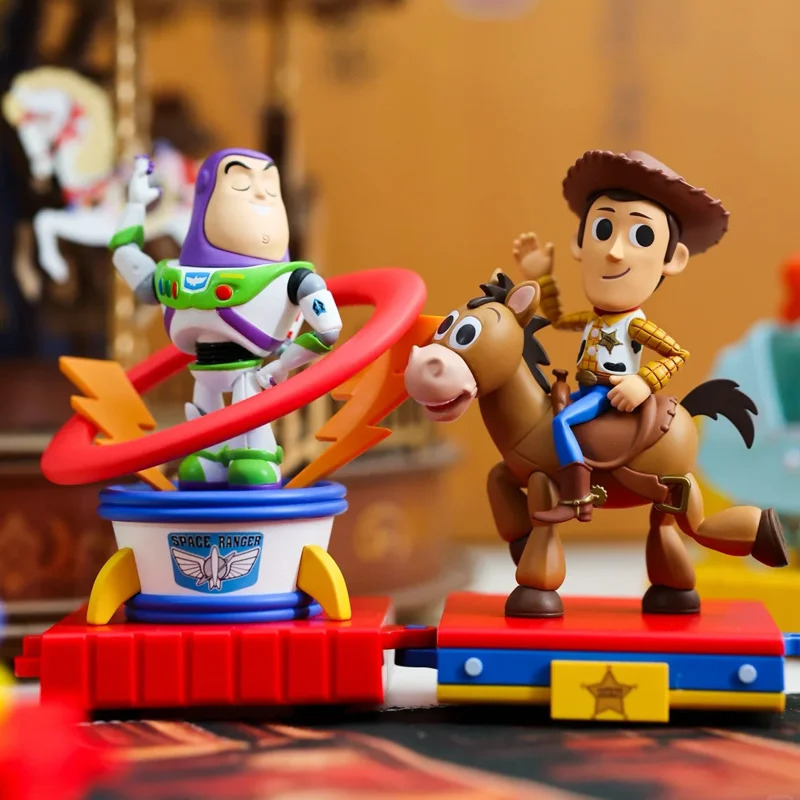 

В наличии Оригинальные 52 игрушки История игрушек Серия парад Слепая коробка Вуди Базз Лайтер Лотсо Инопланетяны Коллекционные украшения Слепая коробка