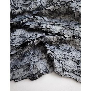 Metal abrigo capa bolso DIY plush diseñador tela