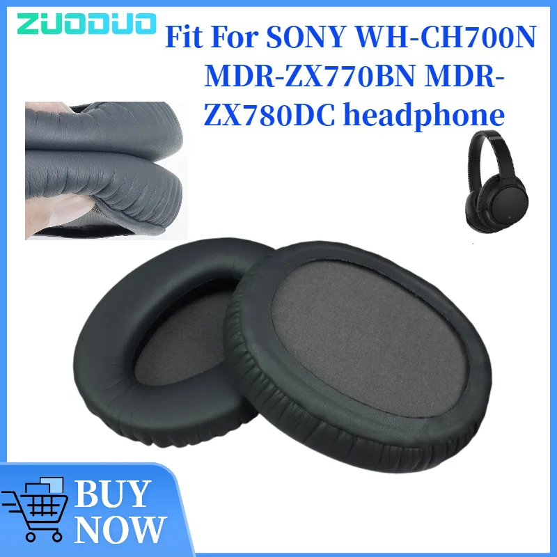 

ZUODUO Replacement Ear pads Fits for SONY WH-CH700N MDR-ZX770BN MDR-ZX780DC Headphones Ear Cushions Earpads headset