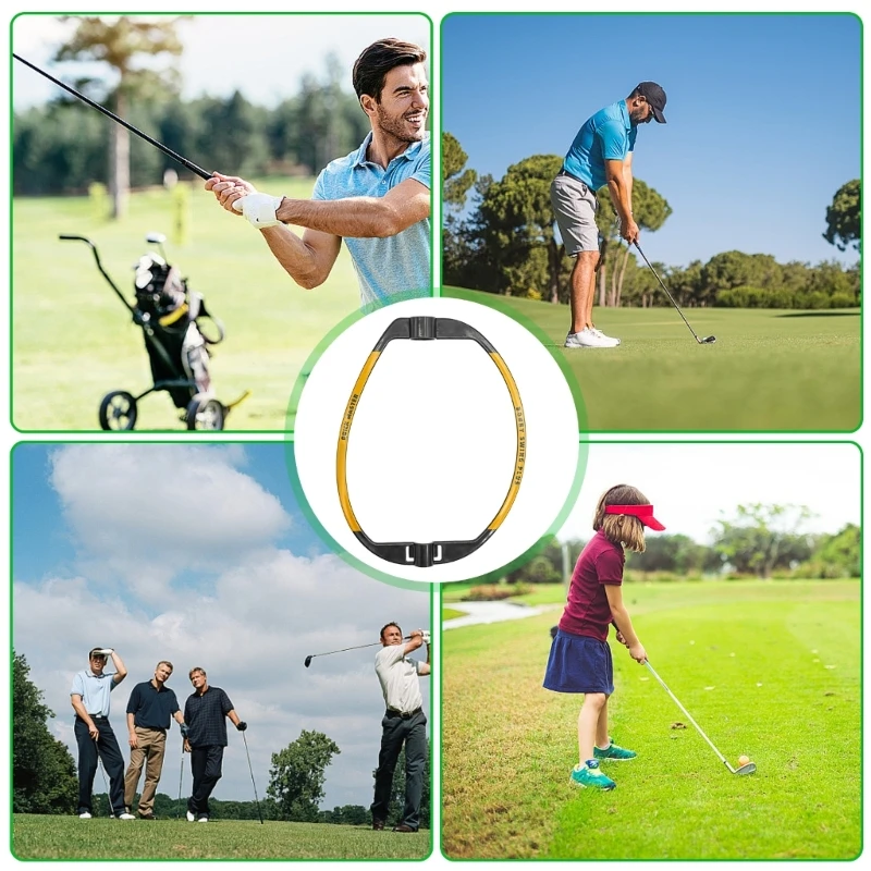 Golfs Swing Postures Alignment Correction Swing Training Aids Gesture Golfs Swing Trainer Exercises Plane Corrector