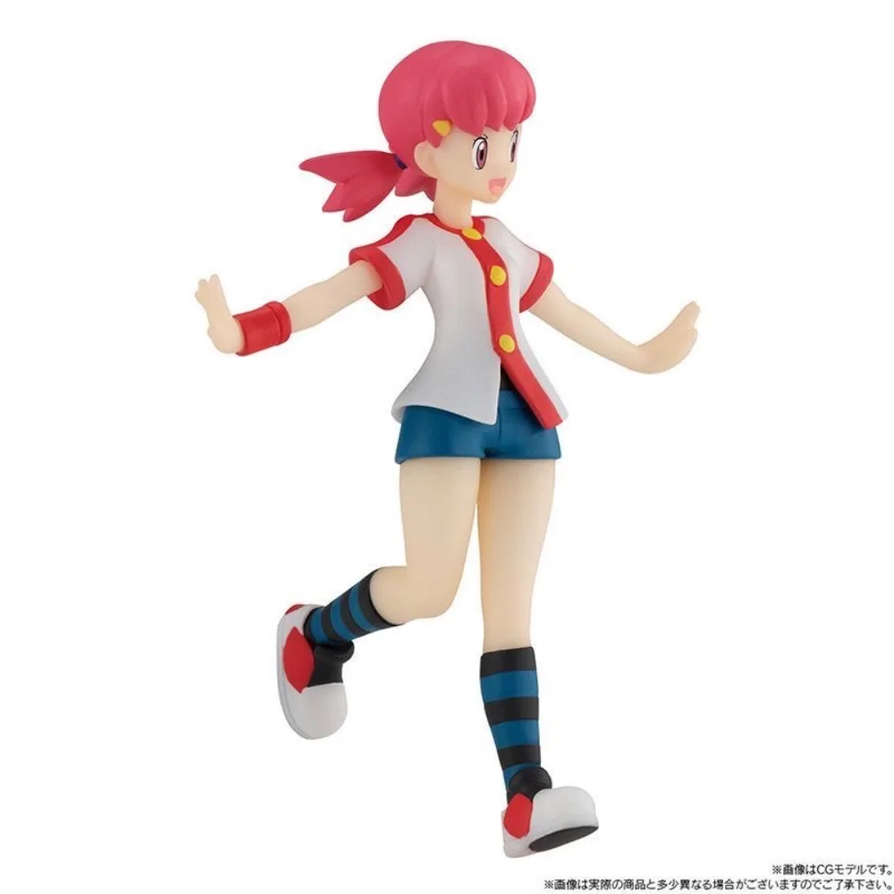 Bandai escala original mundo pokemon johto região whitney miltank anime figuras brinquedos para crianças presente modelo colecionável ornamentos
