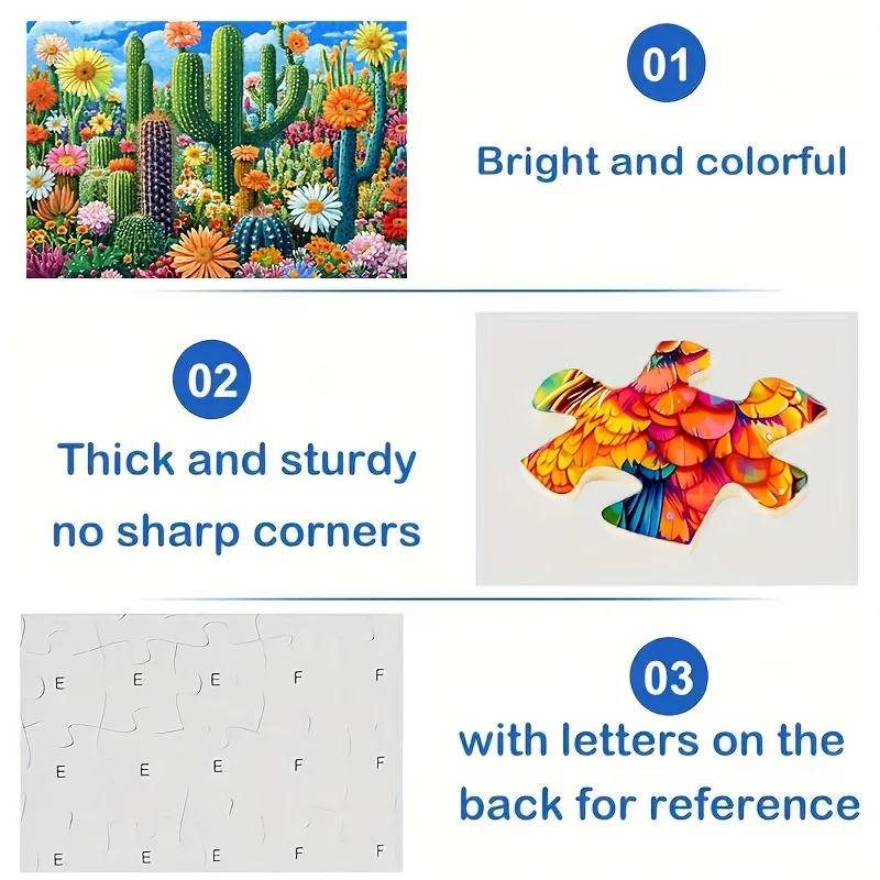 1000ピースの大きな難しいジグソーパズル 大人と家族に最適 - 複雑な画像を備えた高度な脳トレ、大規模なDIY