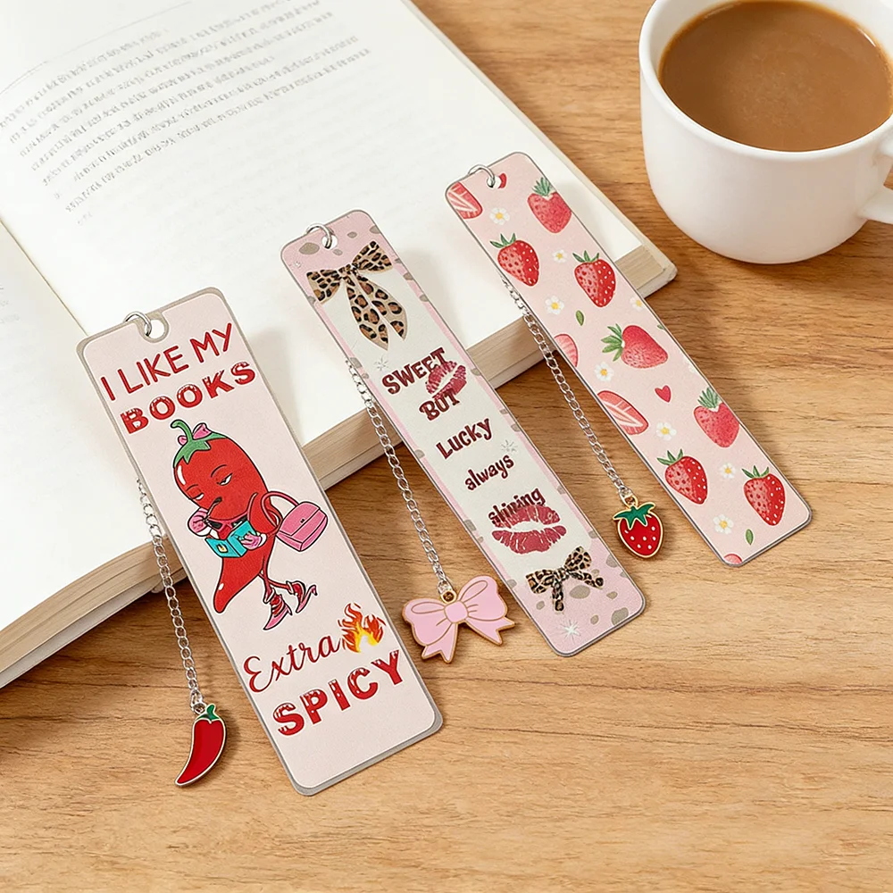 Spicy Dark Romance Bookmark Book Accessory Learning Stationery Pages Marker Bookish Gift School and Office Supplies