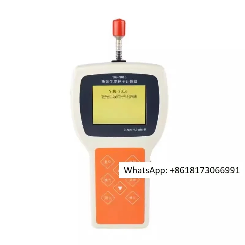 Y09-3016 Handheld Laser Dust Particle Counter Dust Collector Floating Bacteria Sampler New Product