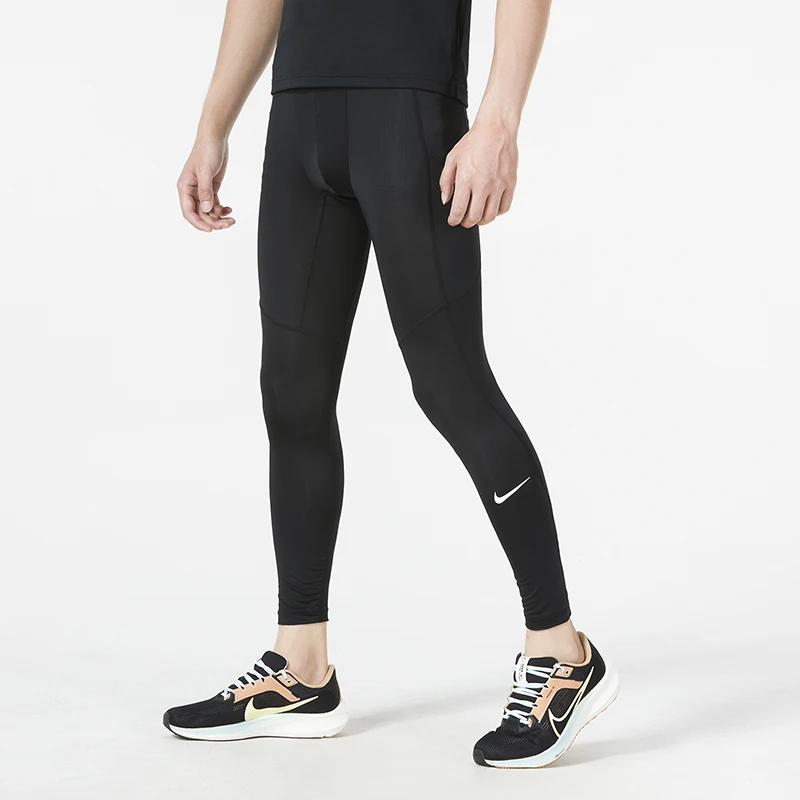 Nike Men's Comfortable Quick-Dry Long Pants Sports Pants Running Fitness Training Outdoor Tights Fb7953-010 view 3