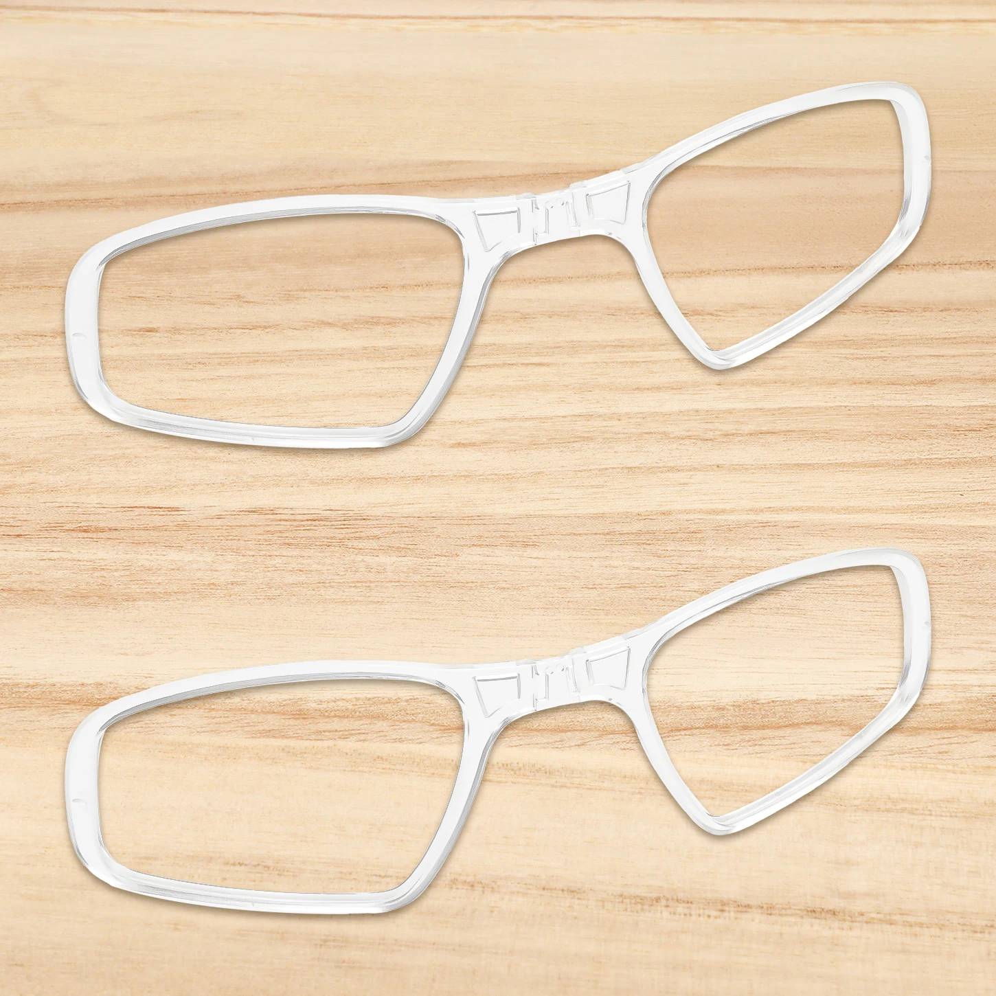 

2 Pieces Clear Insert Clip-On Adaptor Lens Carrier for Oakley Sutro OO9406 OO9406A S OO9462 Lite OO9463 OO9463A Sweep OO9465
