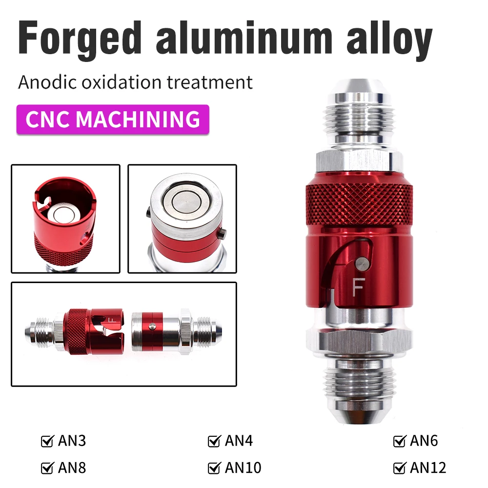 

SK CUSTOM AN3 AN4 AN6 AN8 AN10 AN12 High-Performance Quick-Release Fittings Oil pipe Connectors Brake Hose Coupling Adapter kit