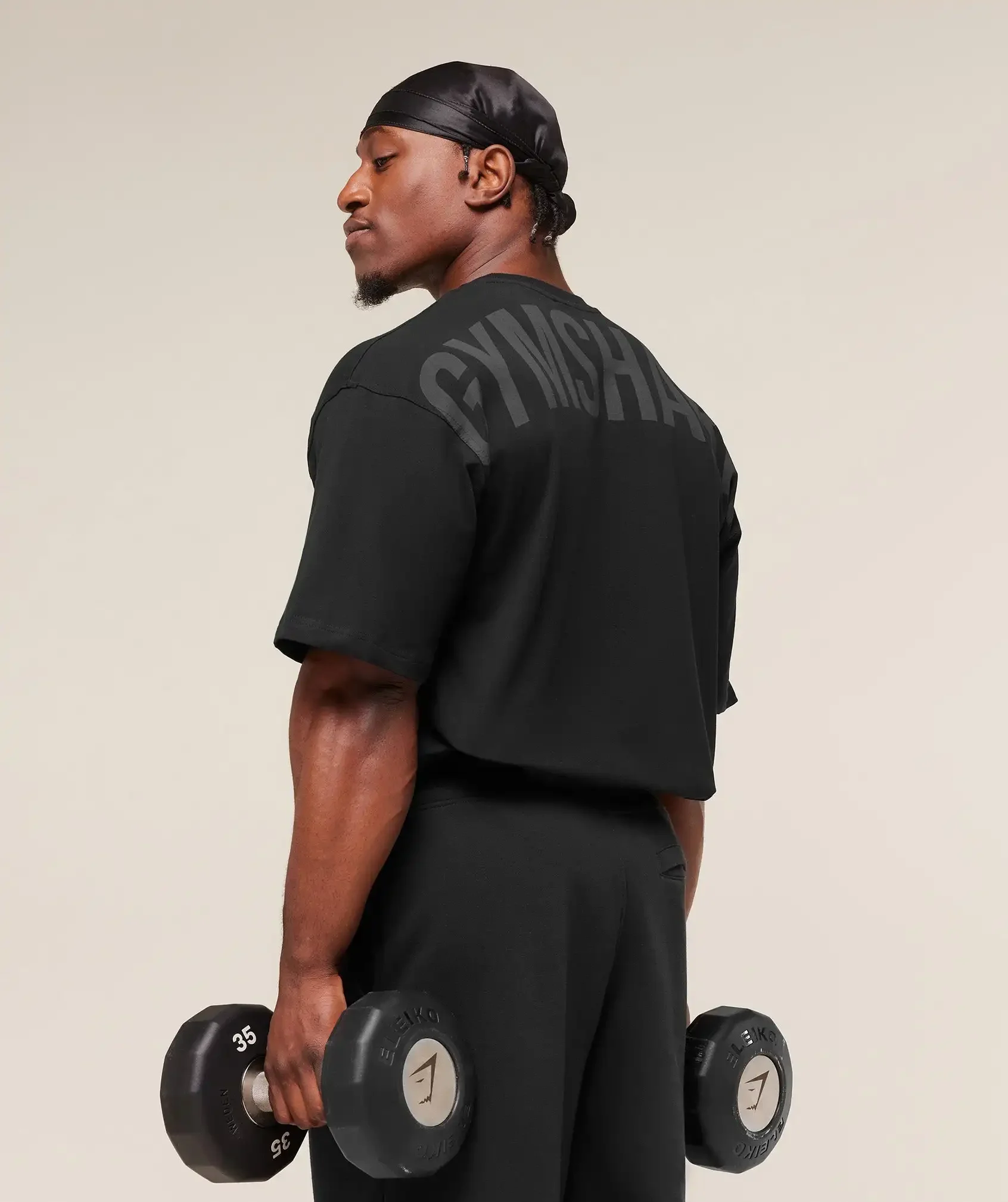 Camiseta Oversized com Letra Grande GYM Power para Homens e Mulheres, Fitness, Treino, Impressão 3D, Manga Curta Respirável, Tops Esportivos