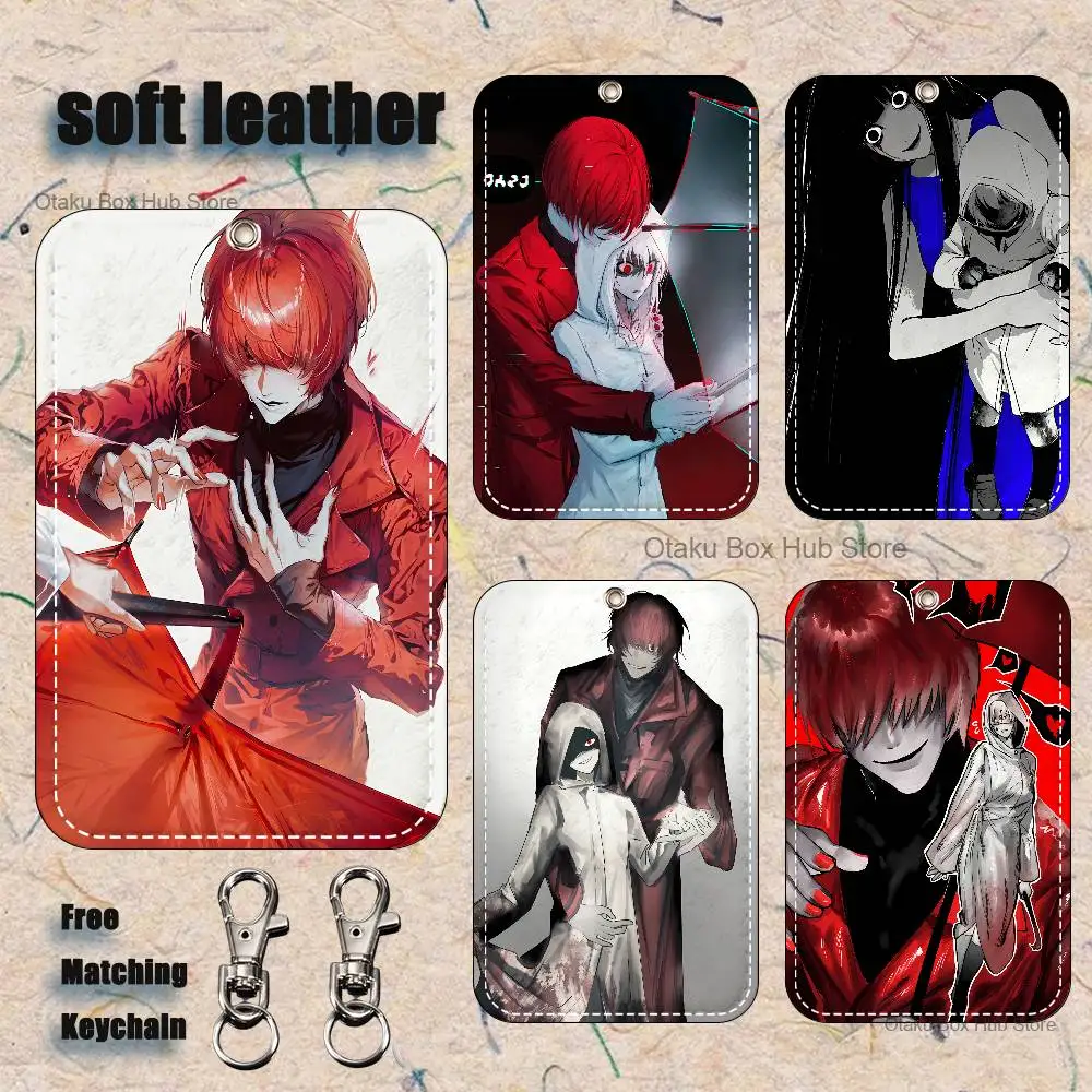 H-Homicipher S Holder Keychain For Bank Business Work Card Holder Student Card Protective Case Bus Card