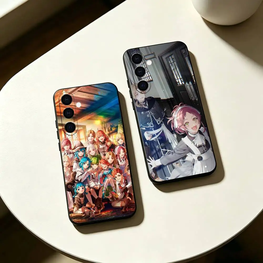 Чехол для телефона Fantasy Animation M-Mushoku Tensei, черный, силиконовый, мягкий, для Samsung Galaxy A73, A72, A71, A70, A53, A52, A51